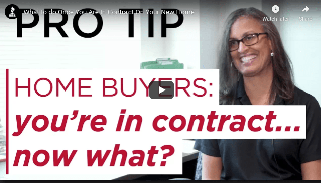 What to do Once You Are In Contract On Your New Home