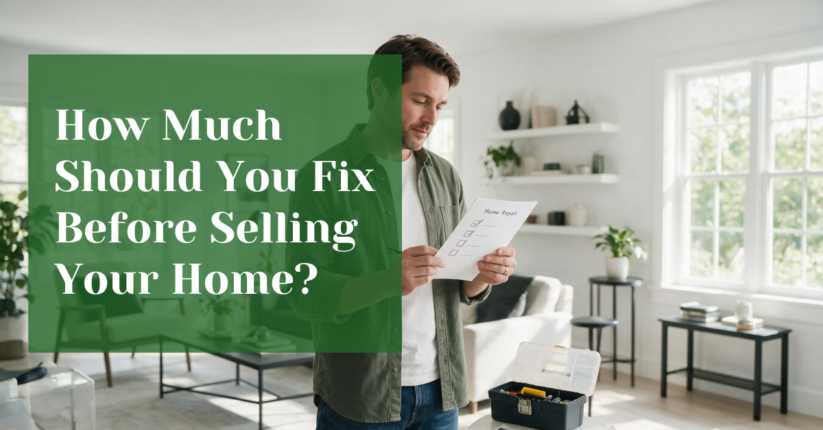 How Much Should You Fix Before Selling Your Home?